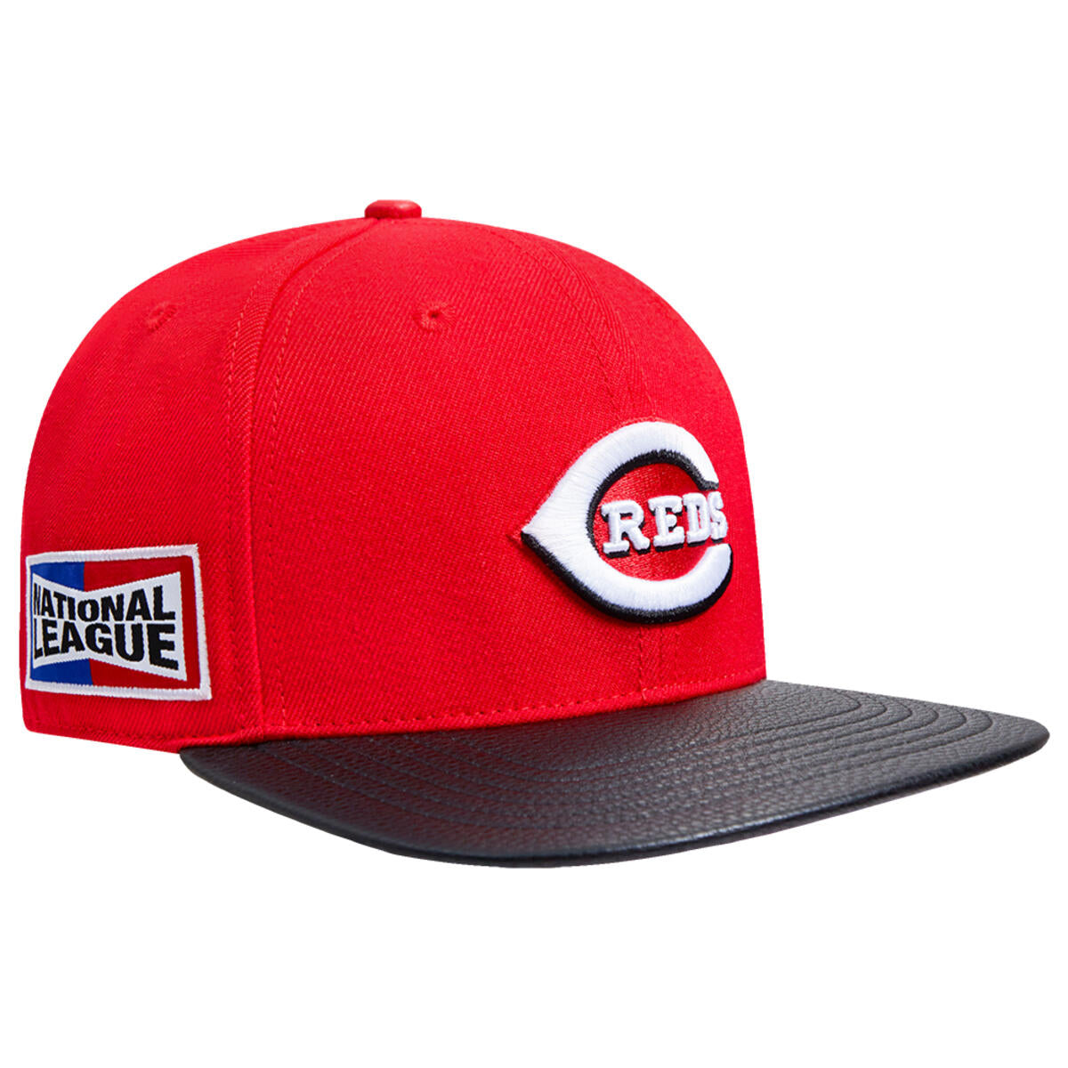 Cincinnati Reds Fast Lane Logo Wool Strapback