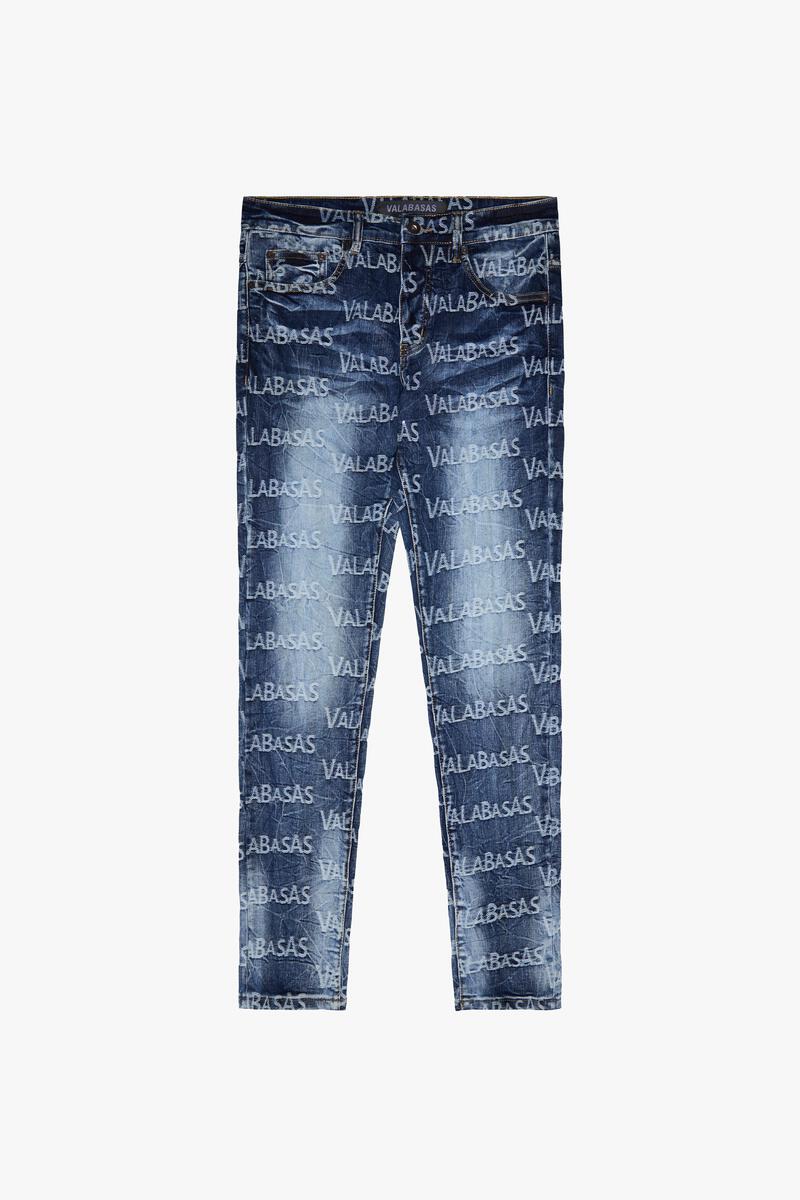 VJ1-009 BRANDIFY BLUE SKINNY JEAN