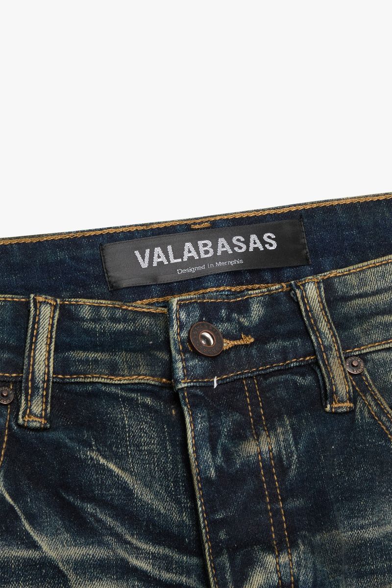 VLBSSK005 SLEDGE SKINNY JEAN VINTBLUE