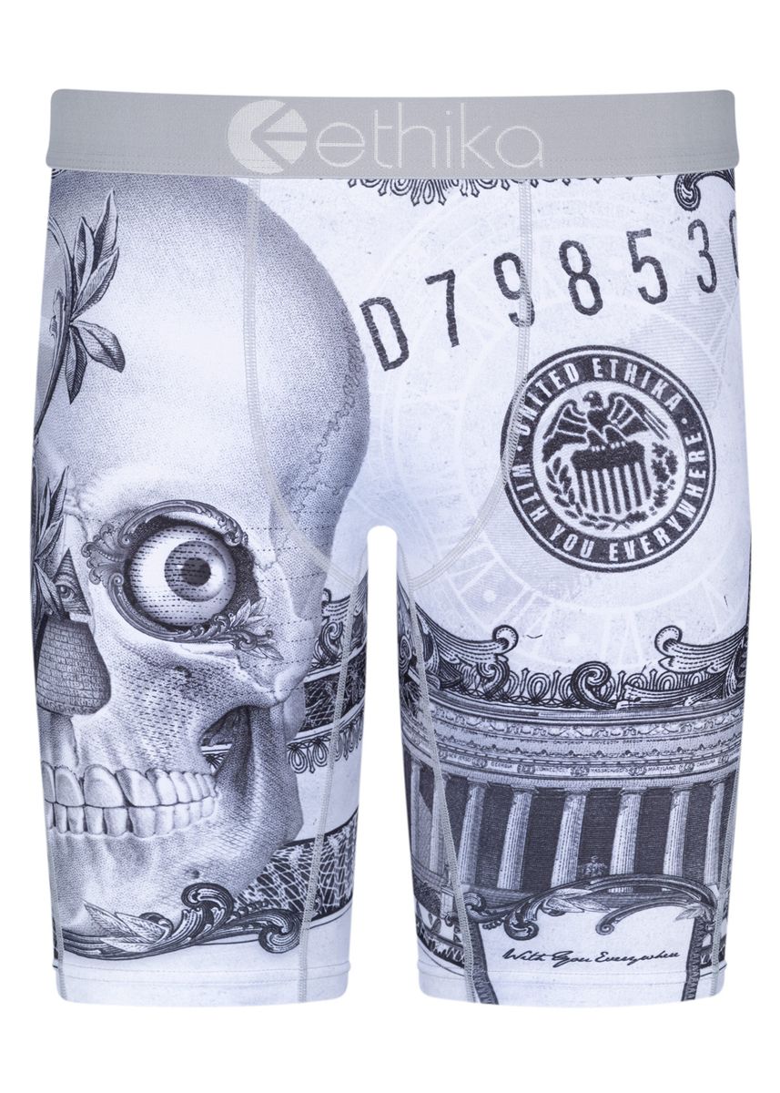 MLUS3324 Dead Dollas WHT/GRY