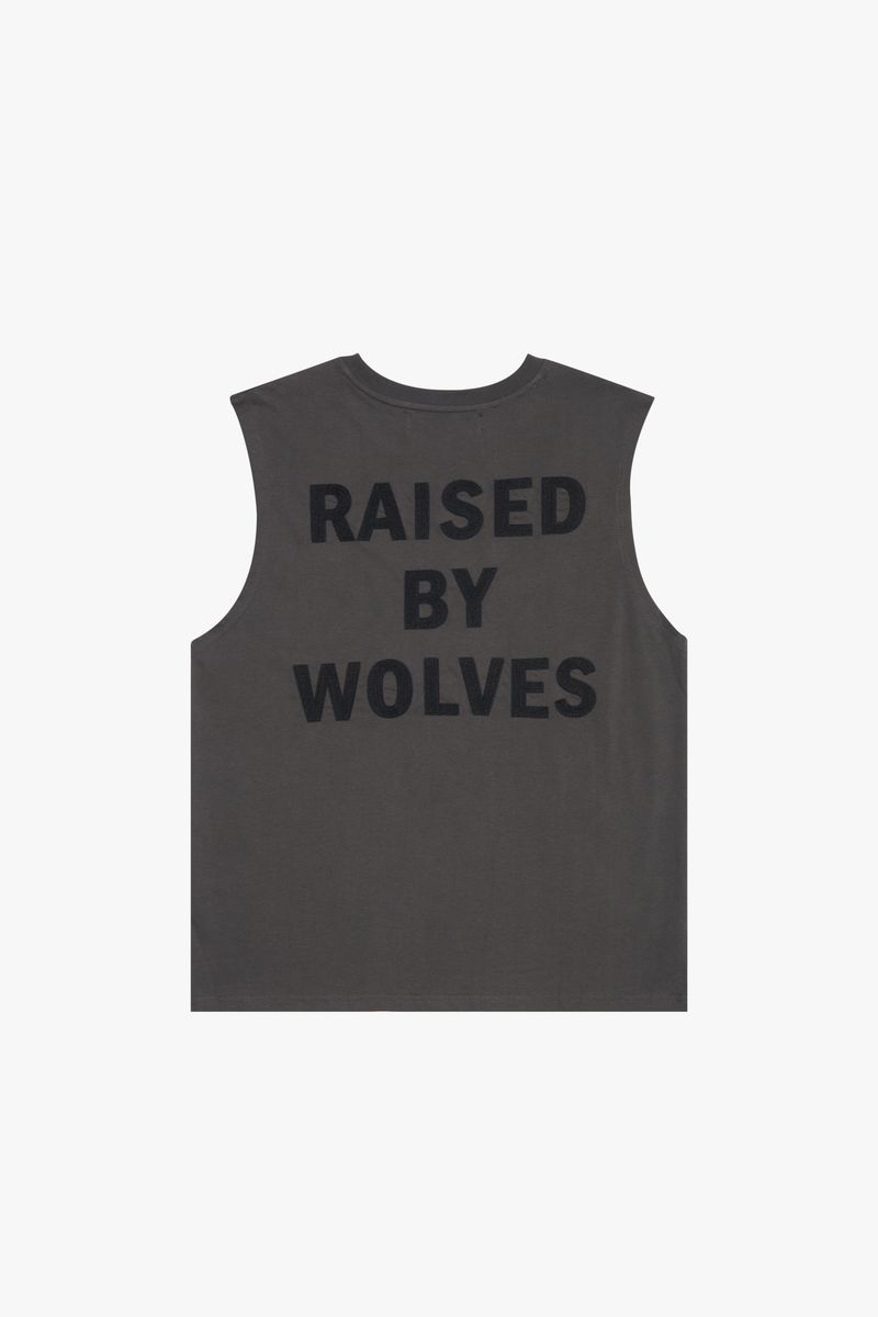 SC-C1C001 WOLVES CUT OFF GREY BLACK