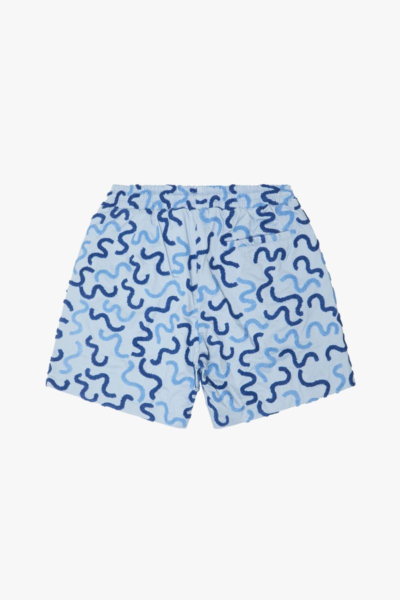 6TH-S30001 "SEA SHORE" SHORTS OCEAN