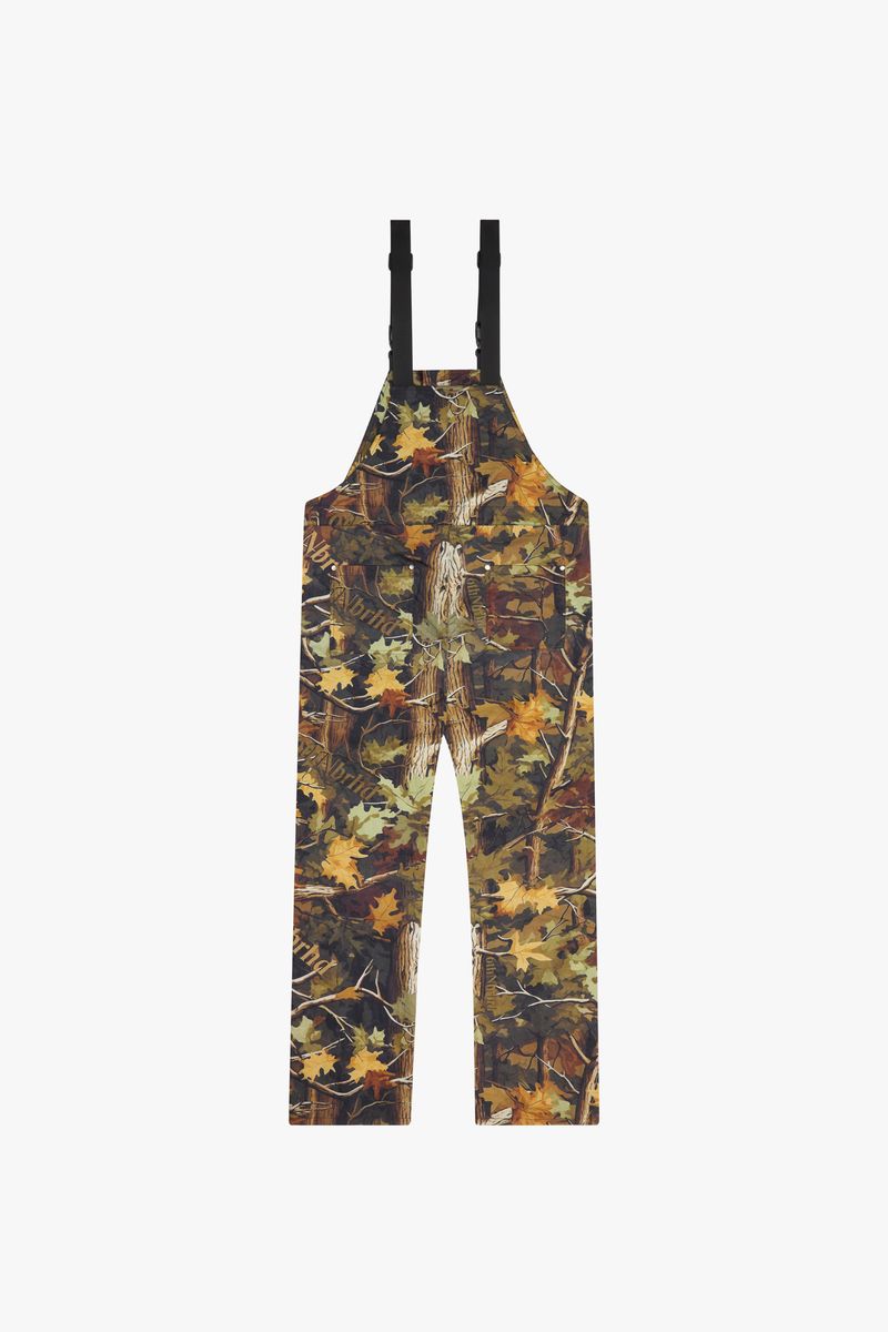 "SWAMP" NYLON OVERALL FOREST CAMO