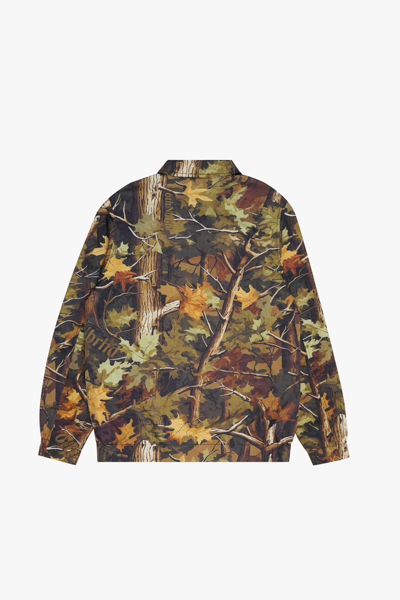 6TH-J3101 "DUCK CALL" NYLON COACH JACKET F/CAMO