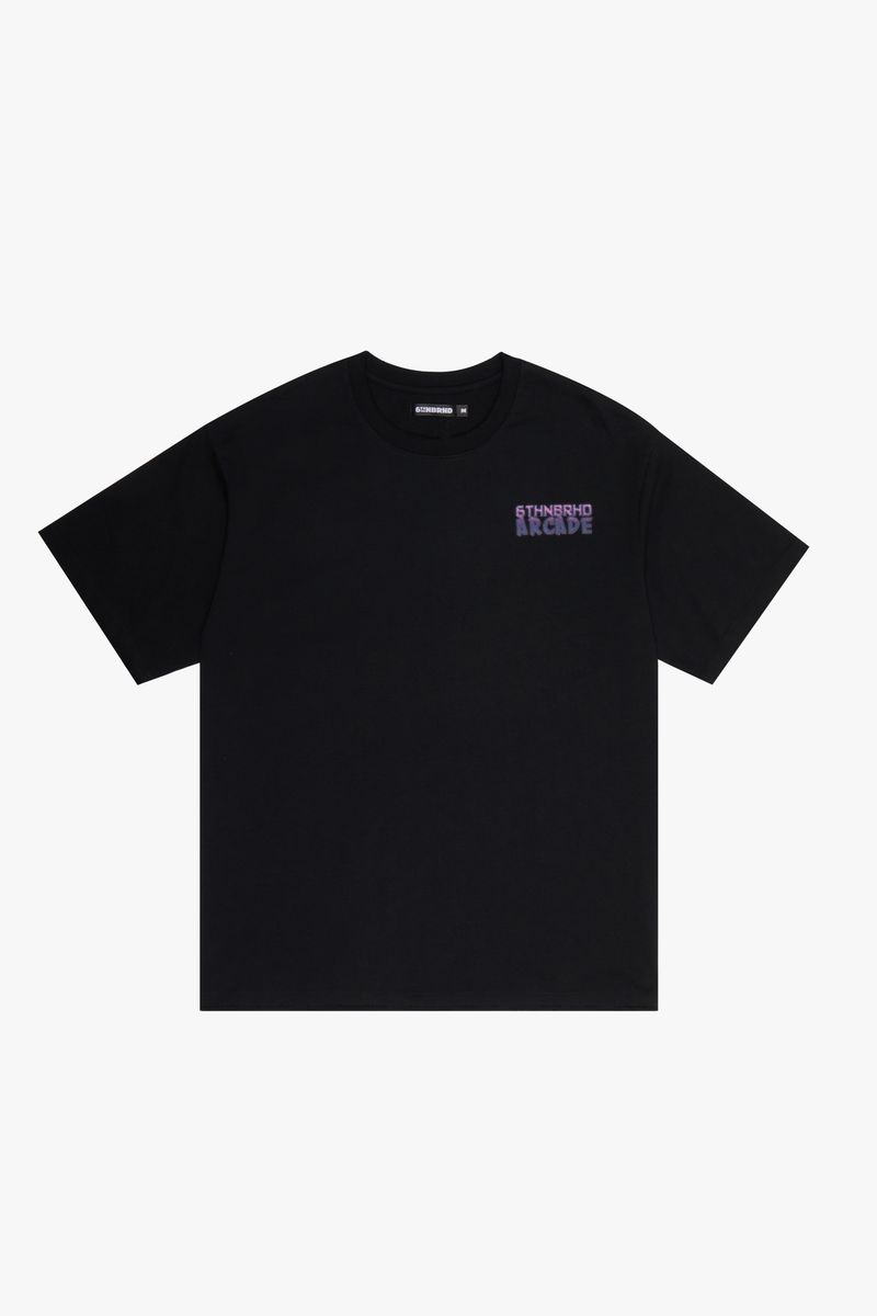 6TH-T3501 "ALL AGES" TEE BLACK