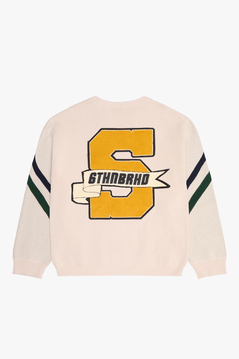 6TH-W3701 "PRIVATE SCHOOL" SWEATER CREAM