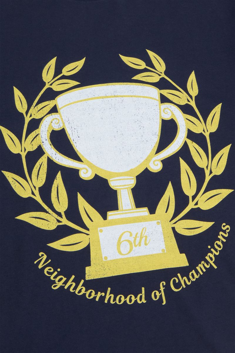 6TH-T3701 "TROPHY" TEE NAVY