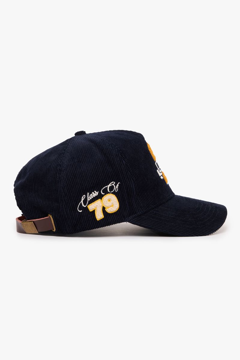 6TH-H3701 "HARVARD" HEADWEAR NAVY