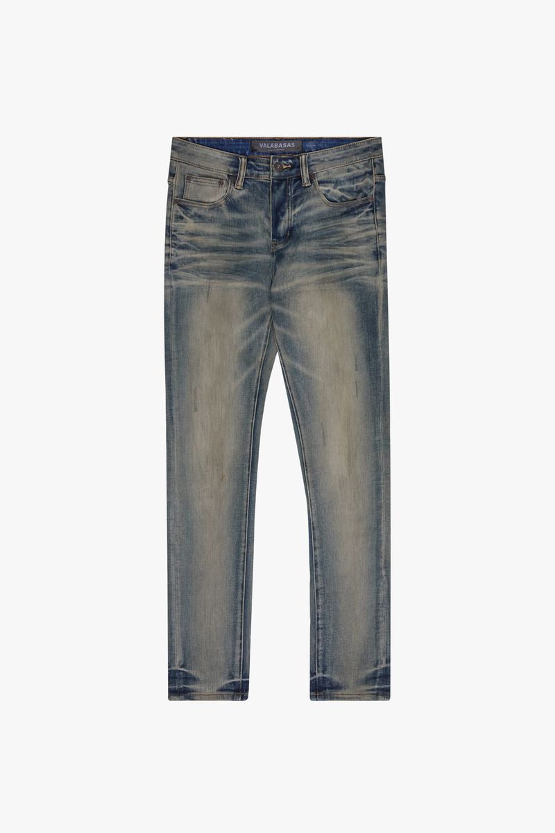 "MR.FELX" DARK VINTAGE SKINNY JEAN