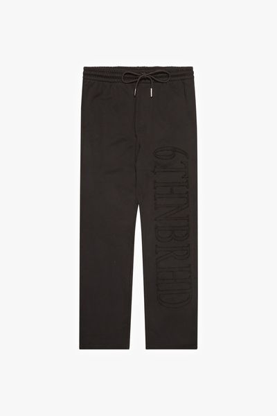 "MEMBER" RELAXED FIT PANTS CHARCOAL