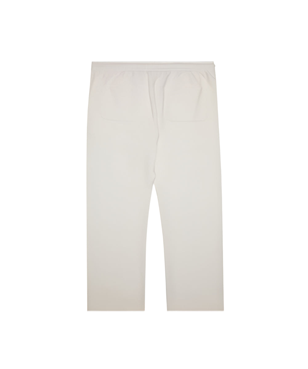"MEMBER" RELAXED FIT PANTS WHITE