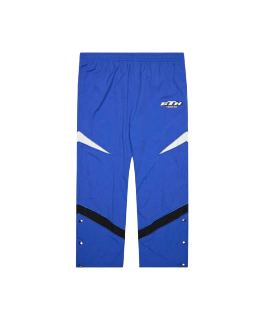 "SEVEN" NYLON PANTS WHITE/ROYAL BLUE