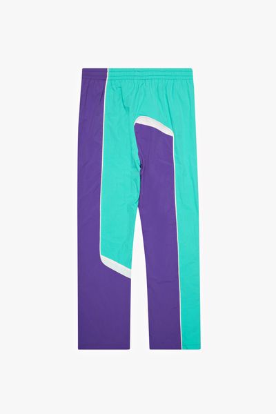 "GRAPE" NYLON PANTS -PUR/AQUA