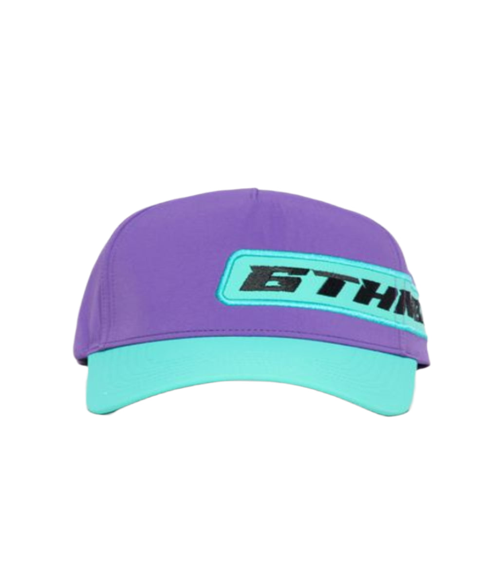 "NESS" HEADWEAR -PUR/AQUA