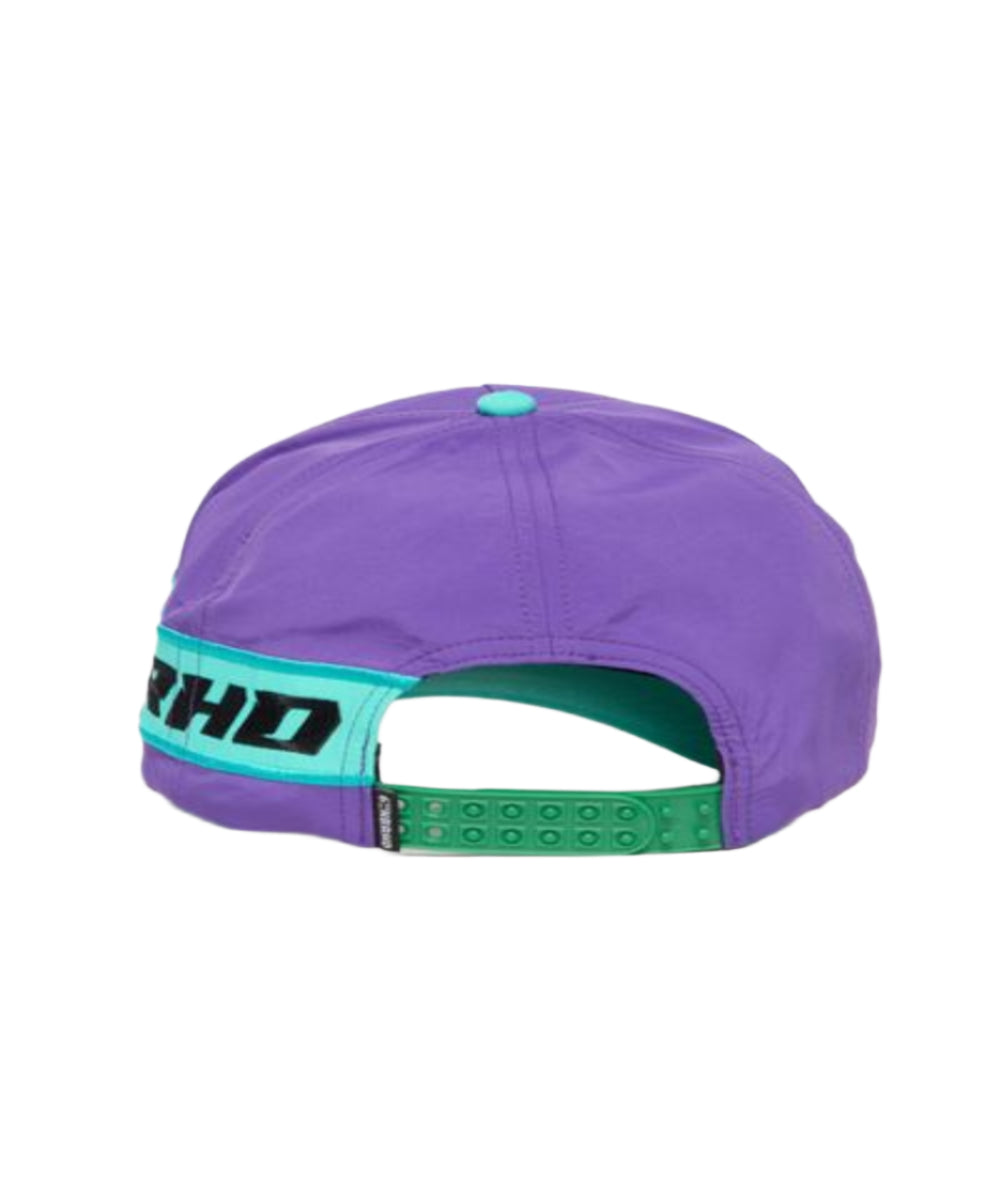 "NESS" HEADWEAR -PUR/AQUA