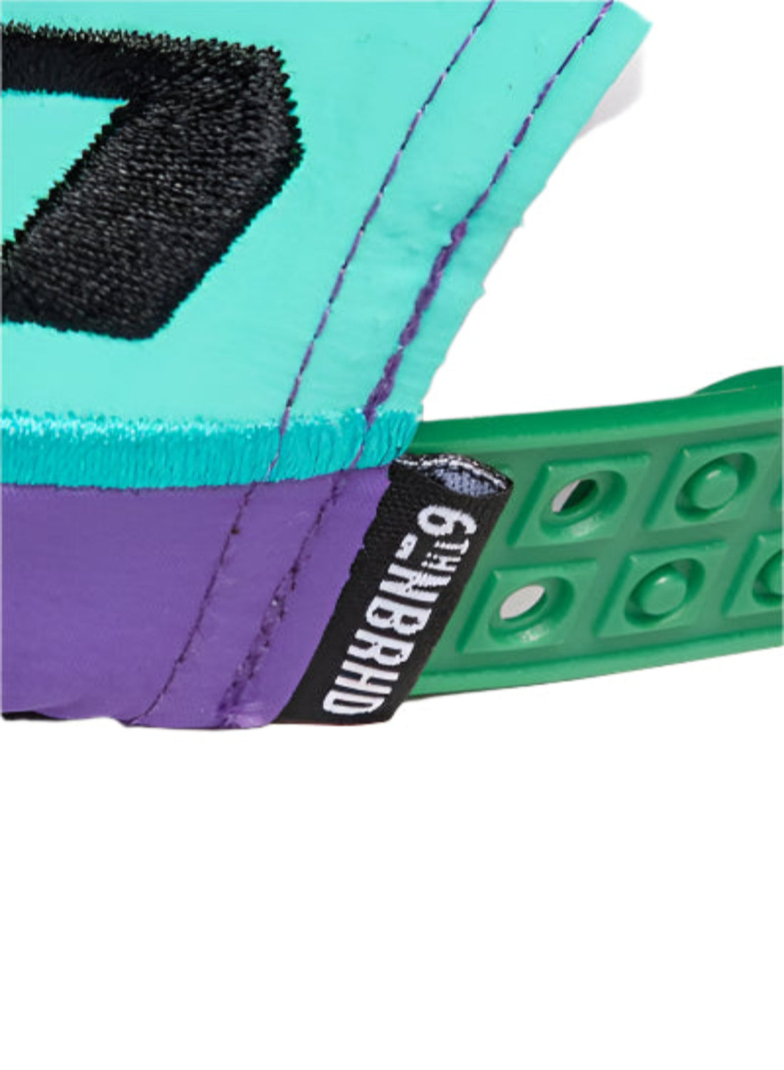 "NESS" HEADWEAR -PUR/AQUA
