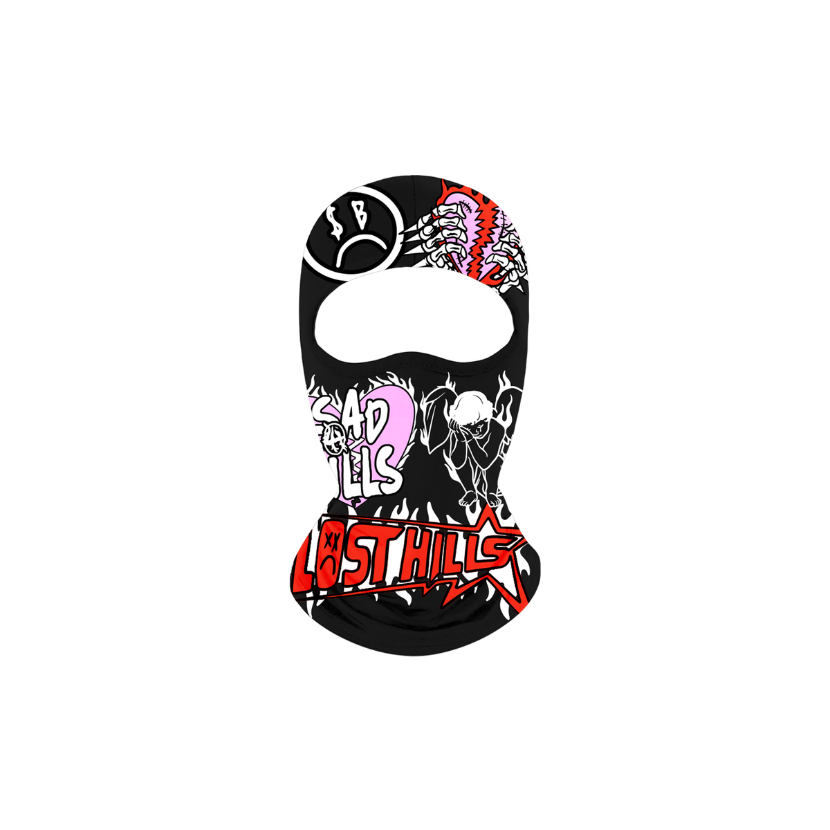 LHSBSKI005 SKI MASK BLACK