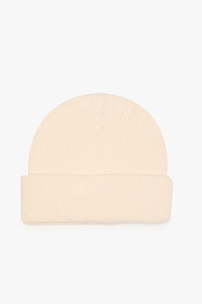 "UNCONDITIONAL" KNIT SKULL CAP CREAM