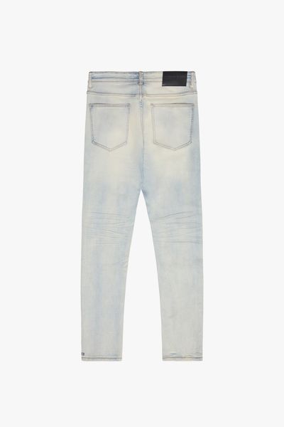 "PLAIN JANE" SKINNY DENIM JEAN -LT WASH