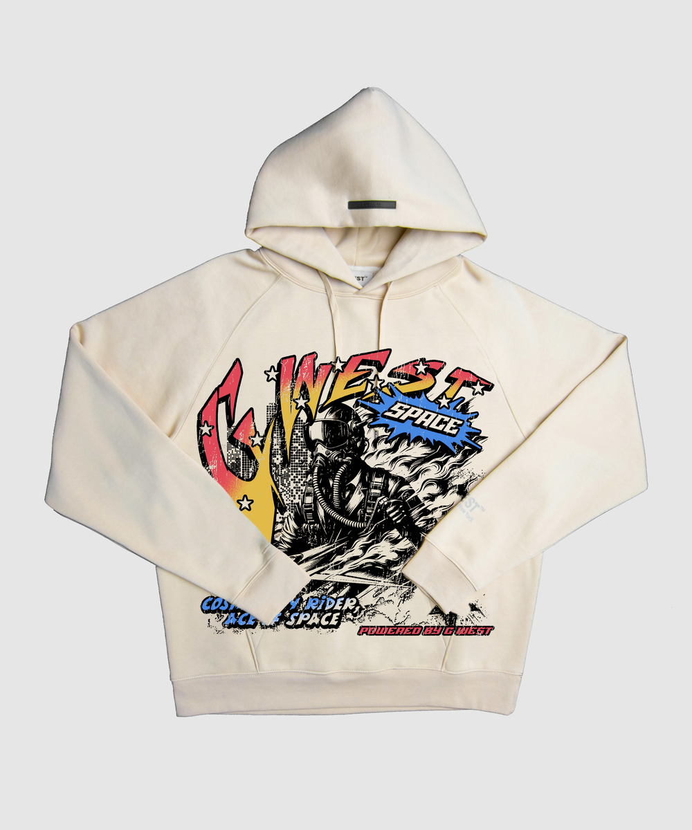 GWDSHLHD9091 SKY RIDE DOUBLE HOODIE CREAM