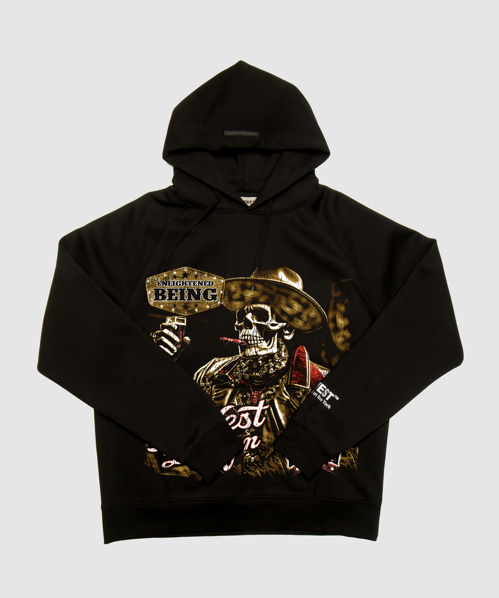 GWDSHLHD9117 BEING ENLIGHTEND HOODIE BLACK