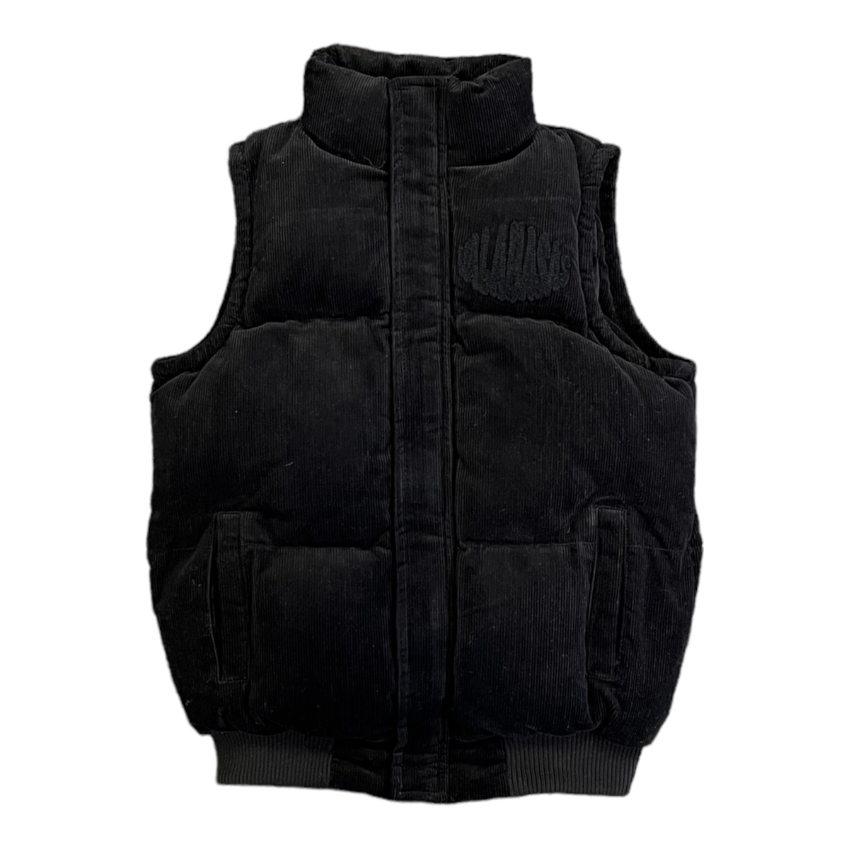 VPLAY92004 ROOK PUFFER VEST BLACK