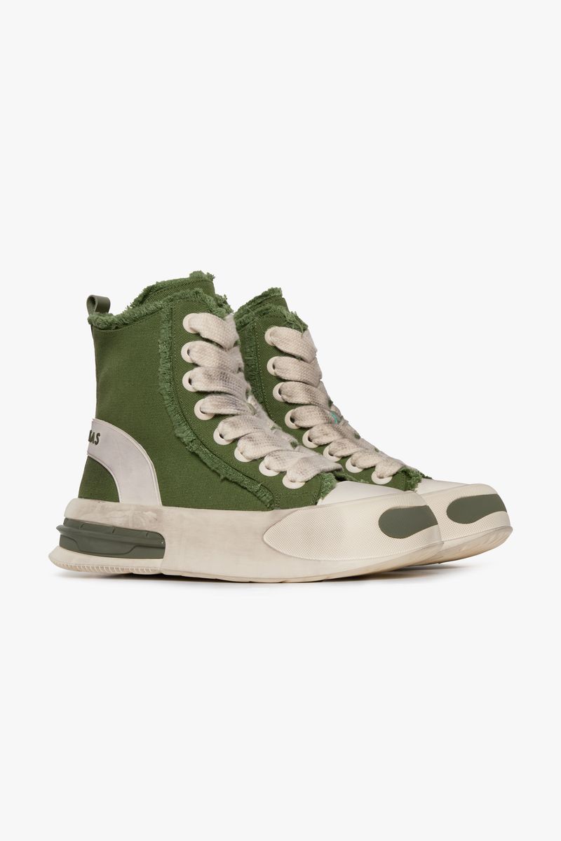 VLBS-SH-002 "PURPOSE" HIGH SNEAKER GREEN