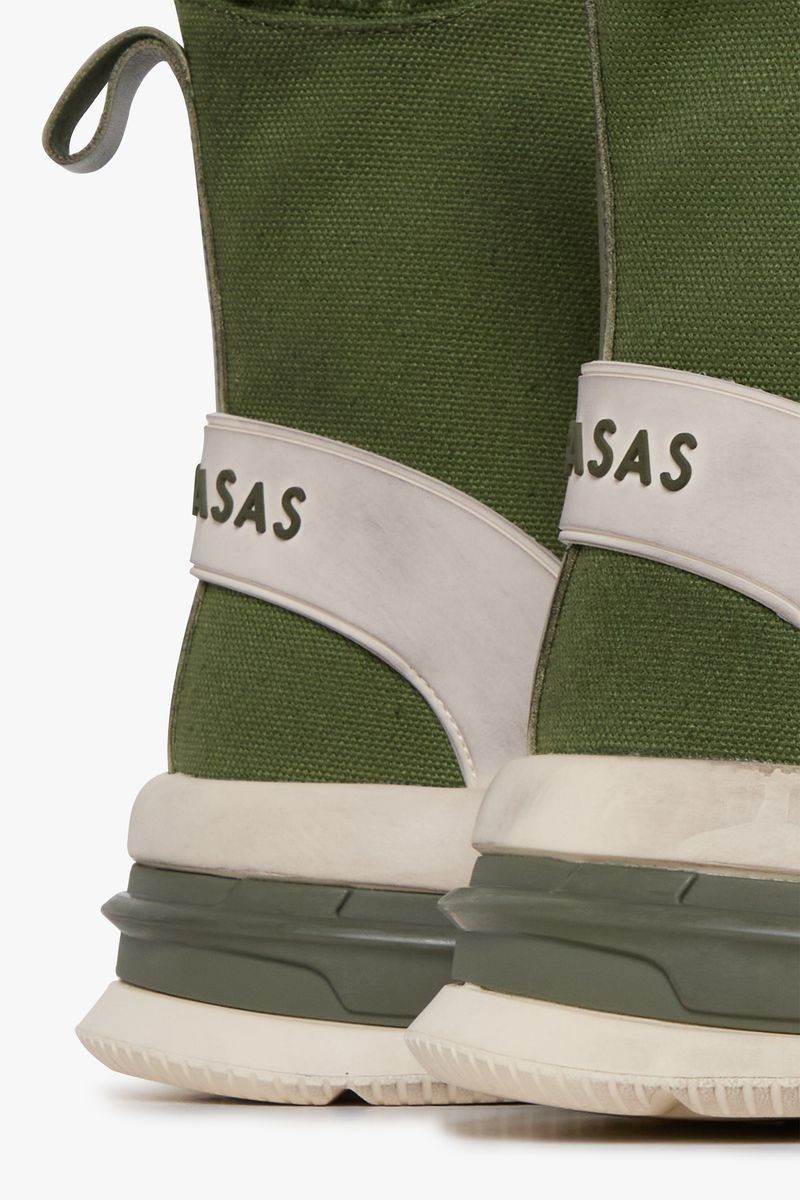 VLBS-SH-002 "PURPOSE" HIGH SNEAKER GREEN