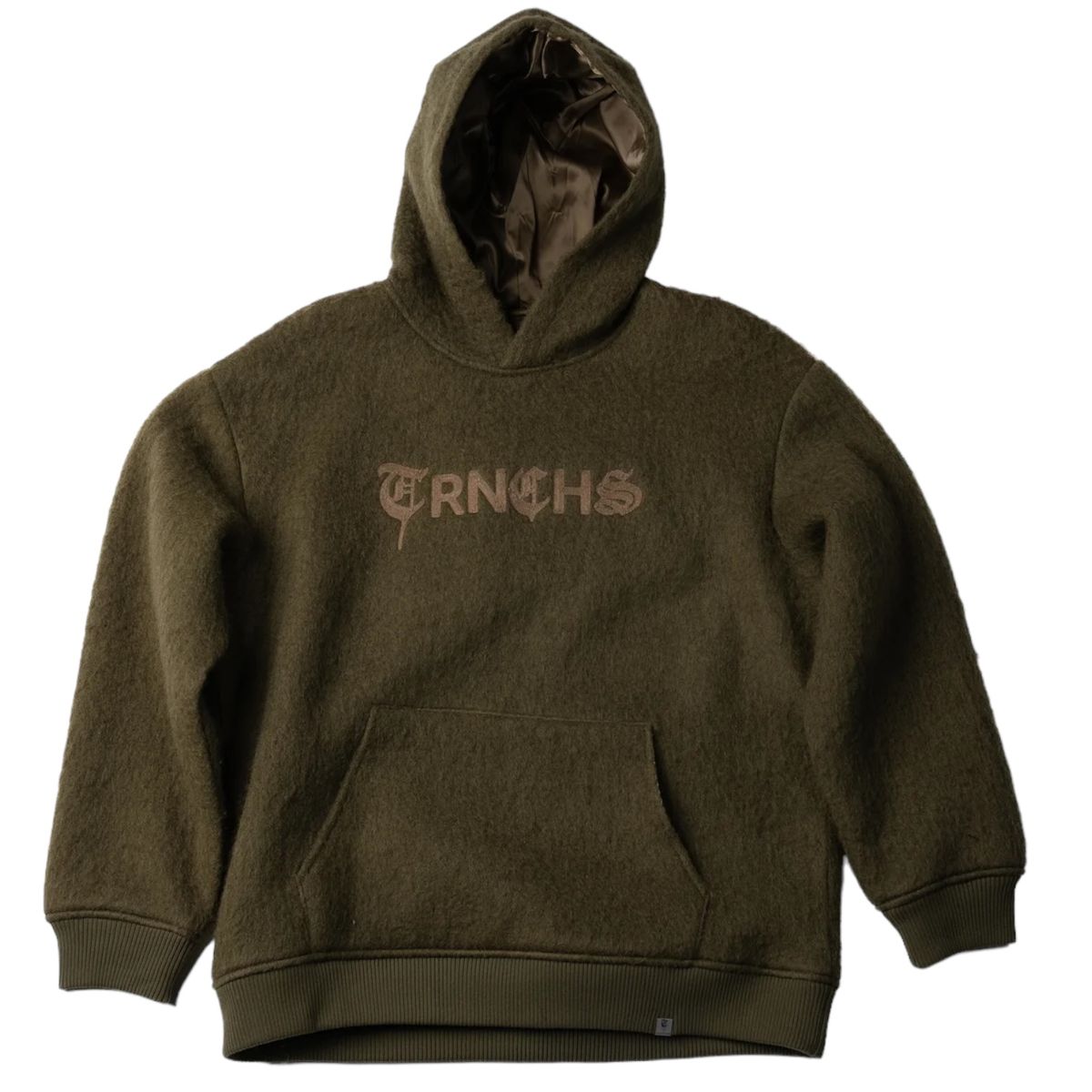 TC-23-511 "WOLFFUR" HOODIE ARMYGRN