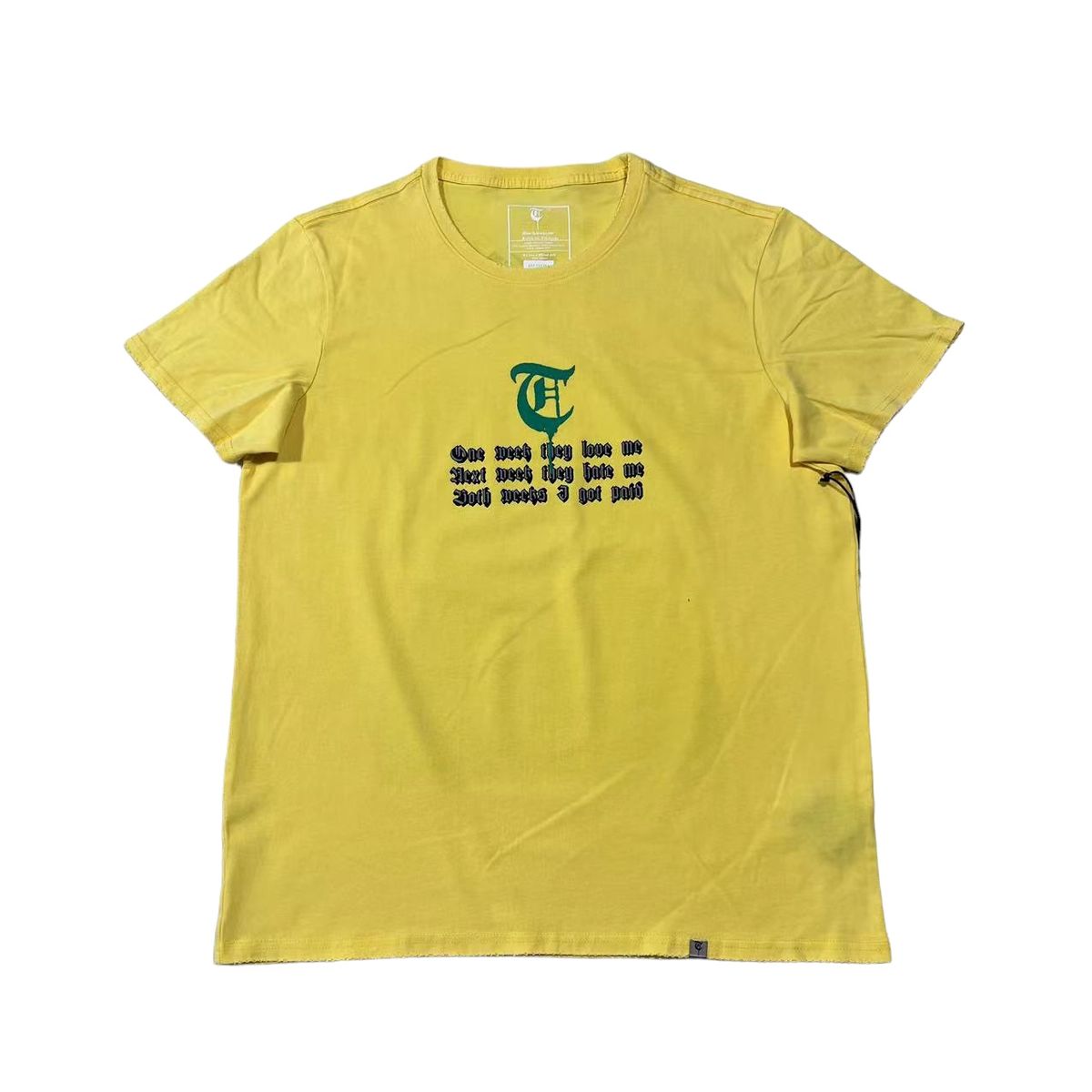 TC-24-714 SMOKING SITI TEE YELLOW