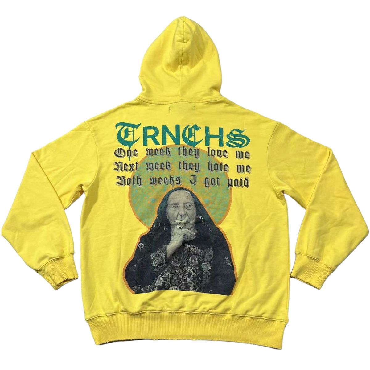 TC-24-715 SMOKING SITI HOODIE YELLOW