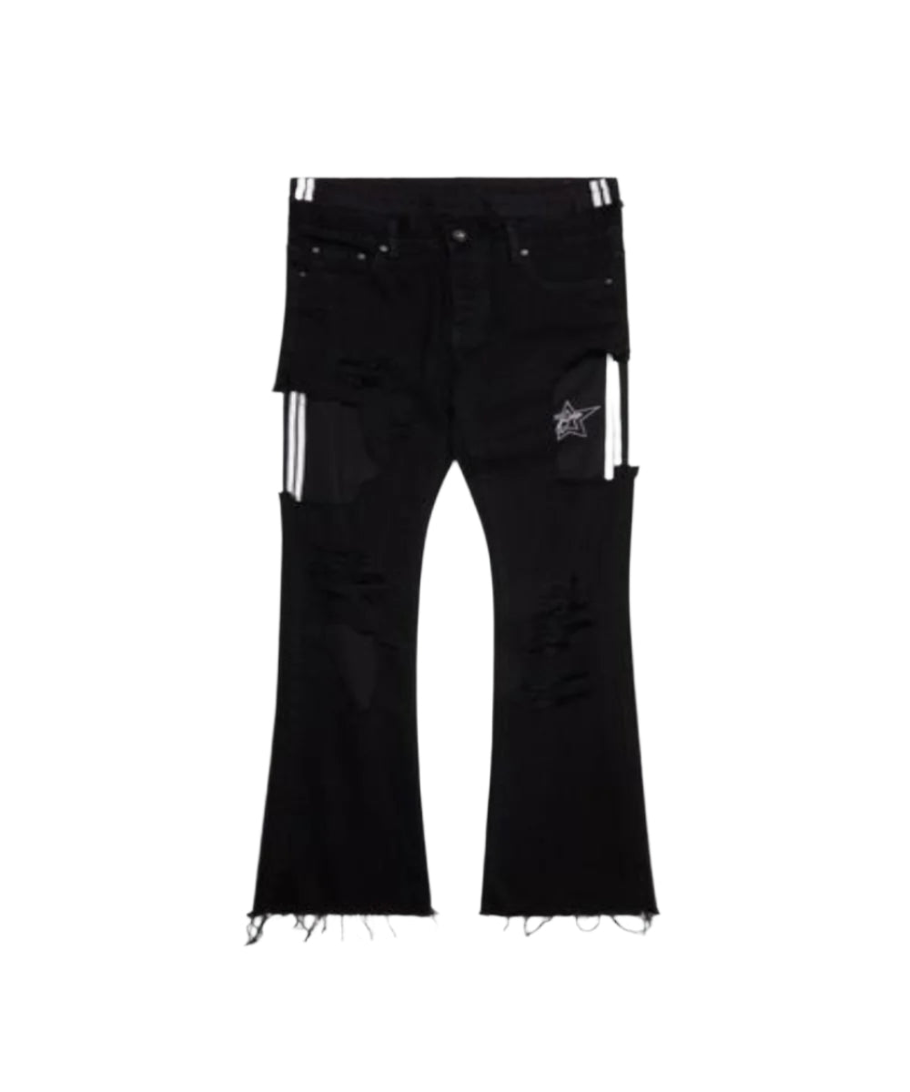 6THNBRHD STACKED "SAMBA" BLACK