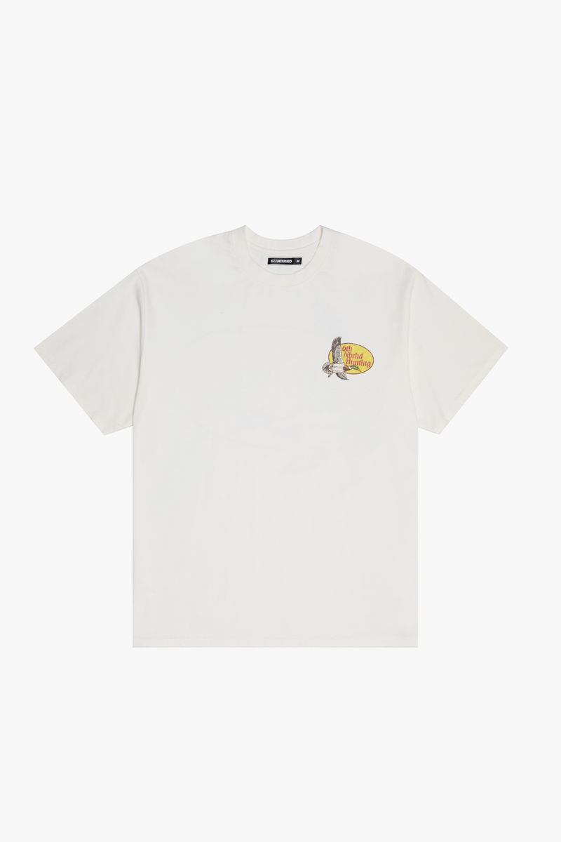 6TH-T3101 "HUNTING" TEE  VINTAGE WHITE