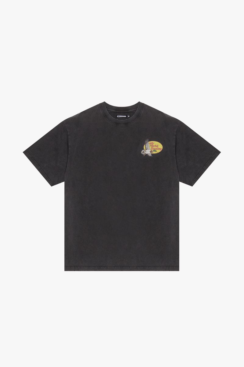 6TH-T3101 "HUNTING" TEE VINTAGE BLACK