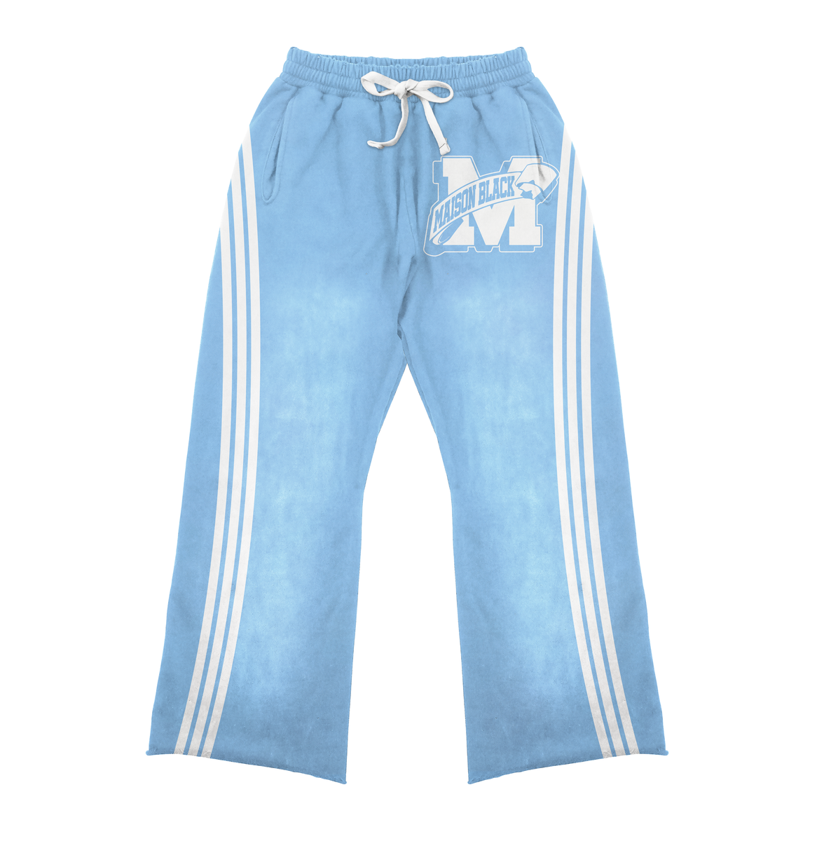 FW24-12 MAISON PANTS MATCHIN LETTERMAN B/BLUE