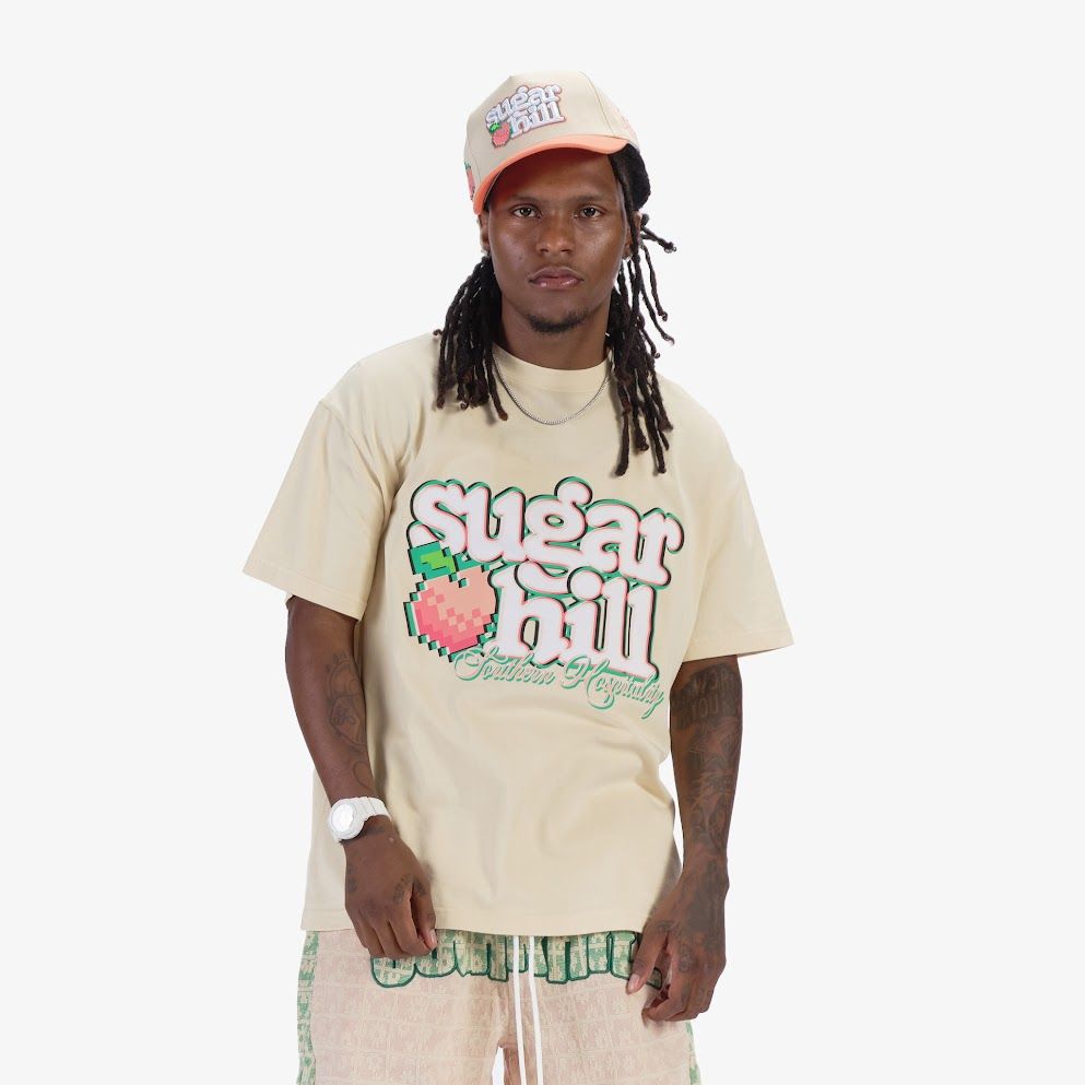 SH24-SUM2-13 "PEACHES" T-SHIRT BUTTER