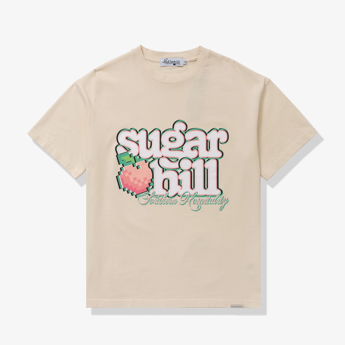 SH24-SUM2-13 "PEACHES" T-SHIRT BUTTER