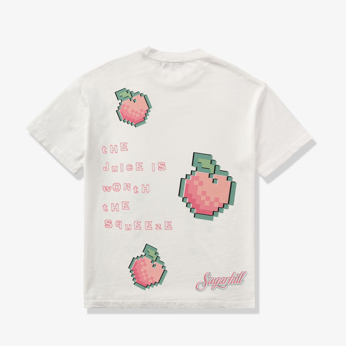 SH24-SUM2-14 "PEACHES" T-SHIRT WHITE