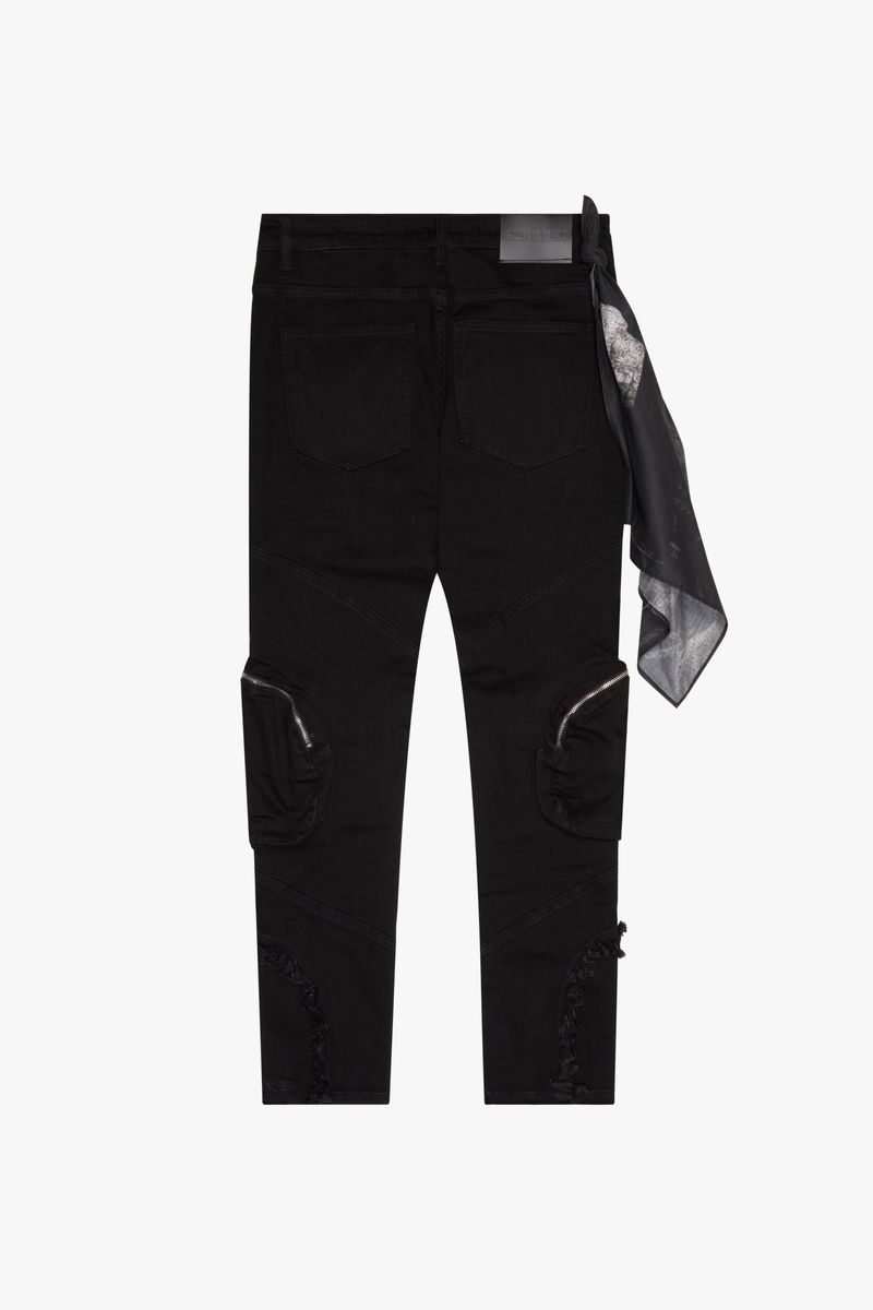 "RAVEN" BLACK SKINNY DENIM