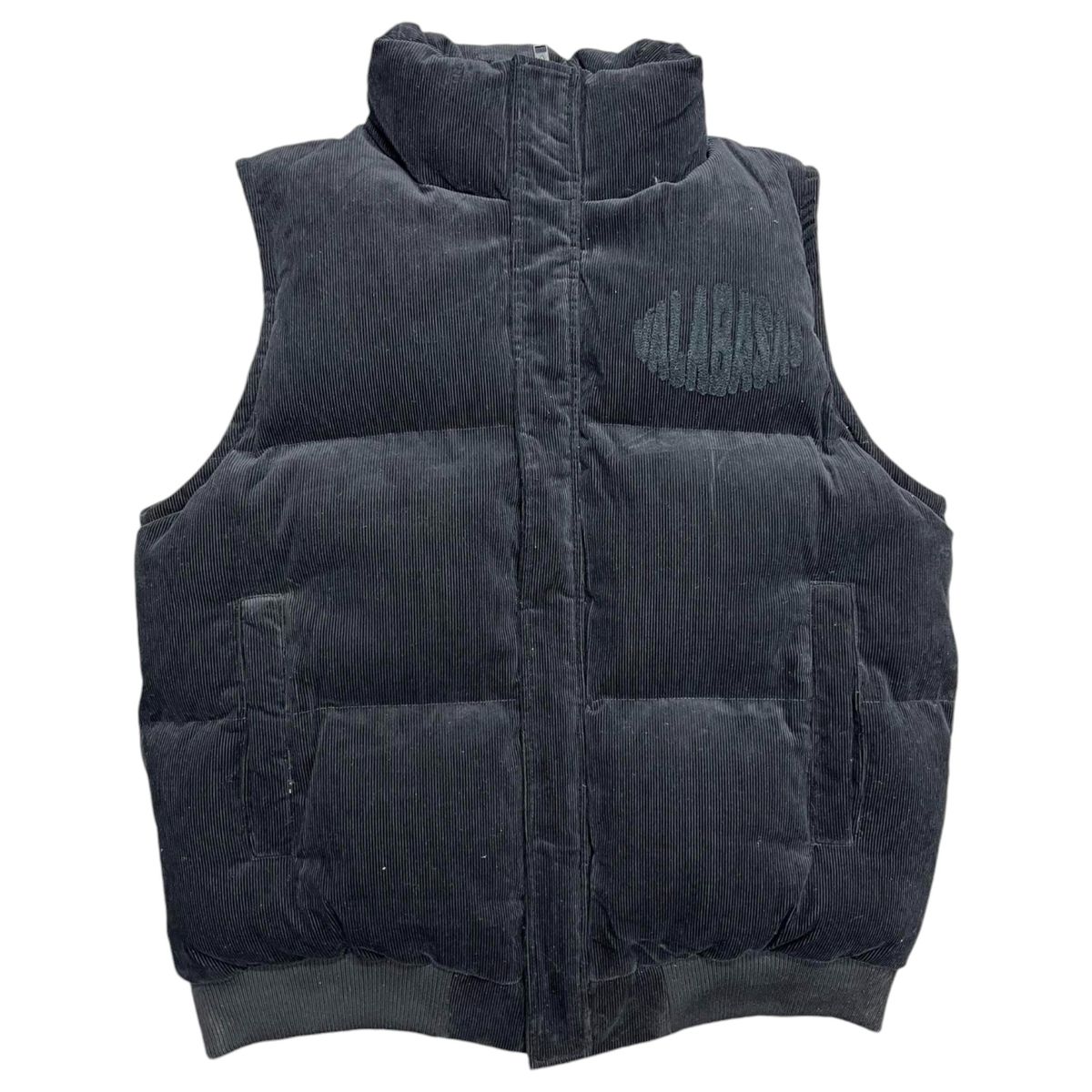 "ROOK" BLACK CORDUROY VEST