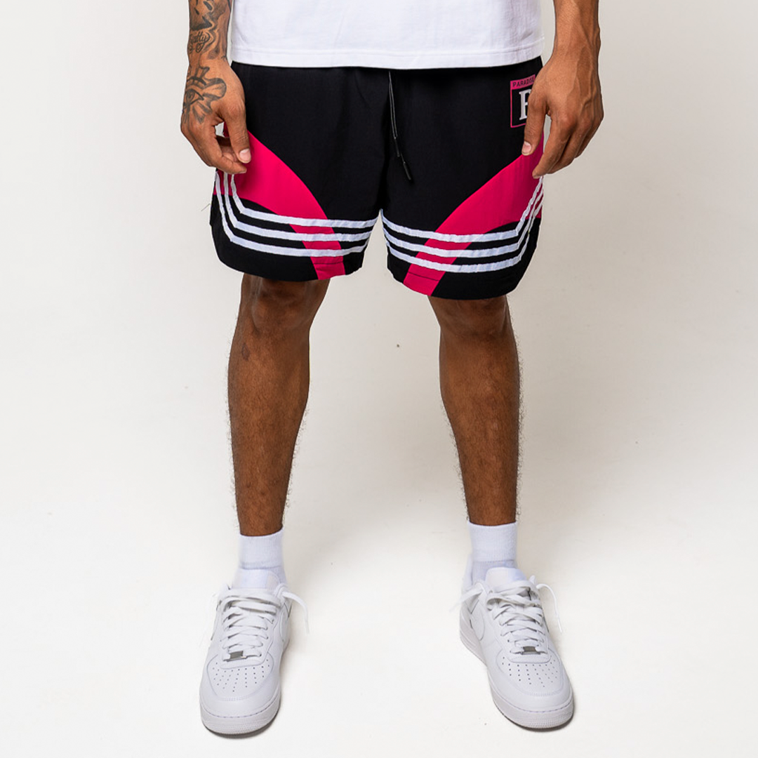 PL00690 RESORT SHORTS BLK/FUSC