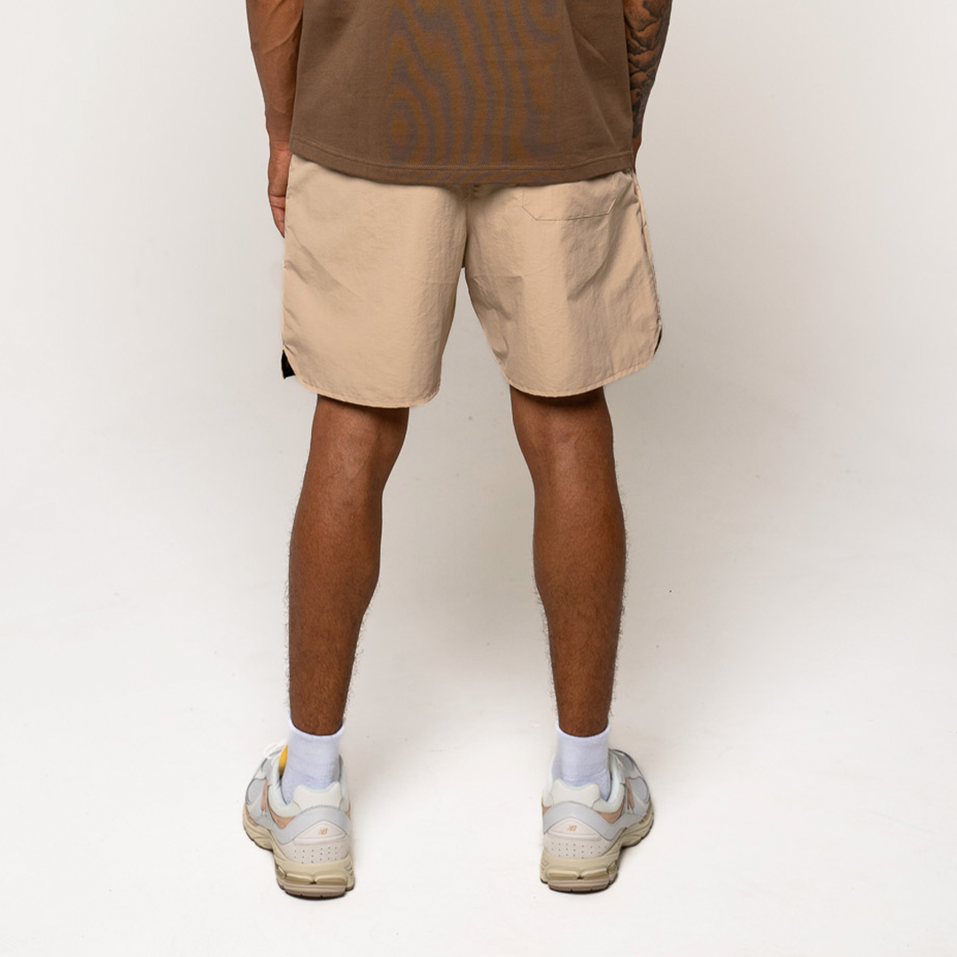 Paradise Varsity Short Tan