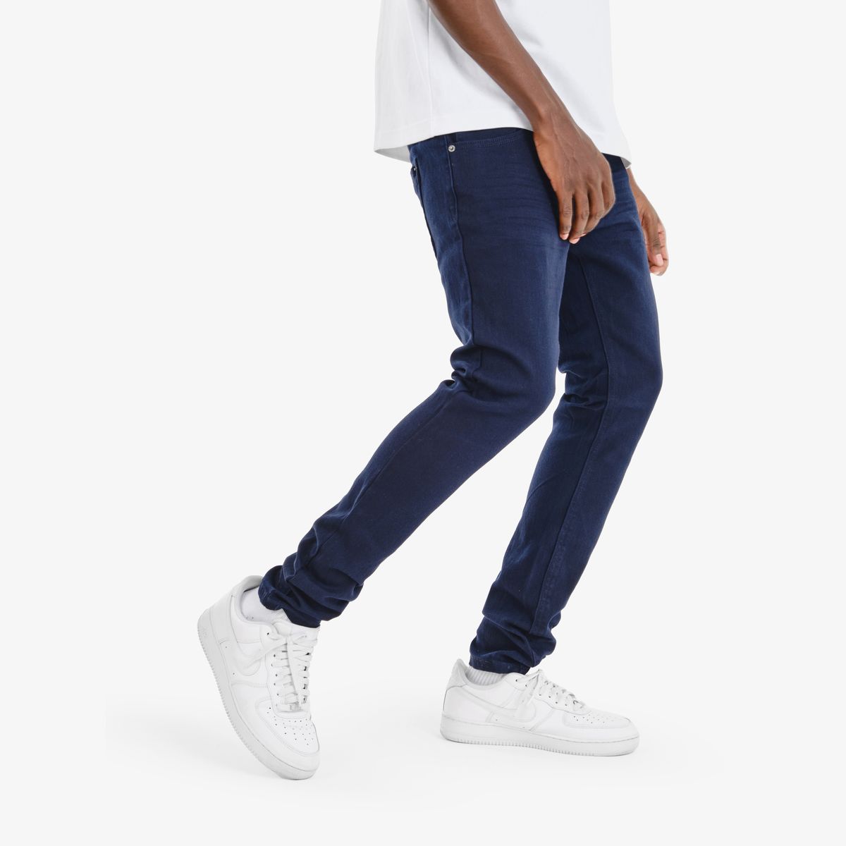 Copper Rivet Whisker Pants - Slim Fit