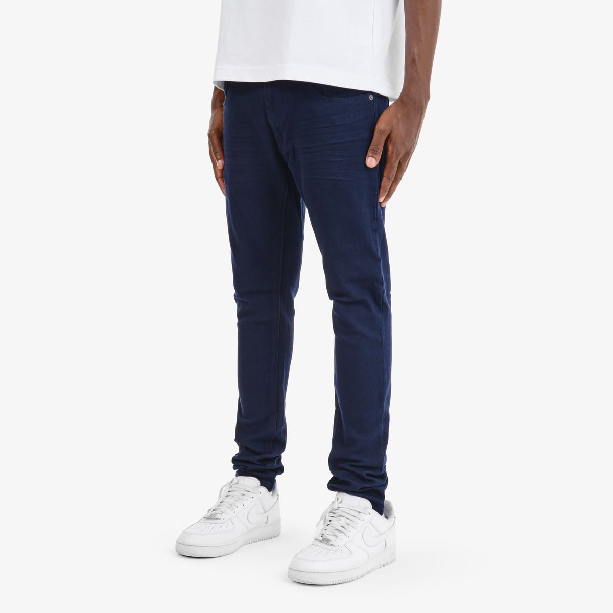 Copper Rivet Whisker Pants - Slim Fit