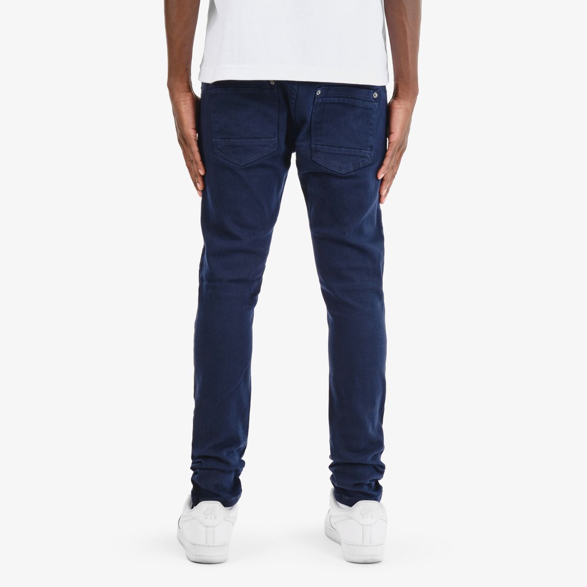 Copper Rivet Whisker Pants - Slim Fit
