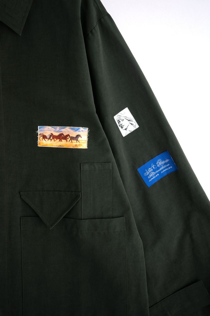 Jungle Jungles Jungles Jacket - Dark Green