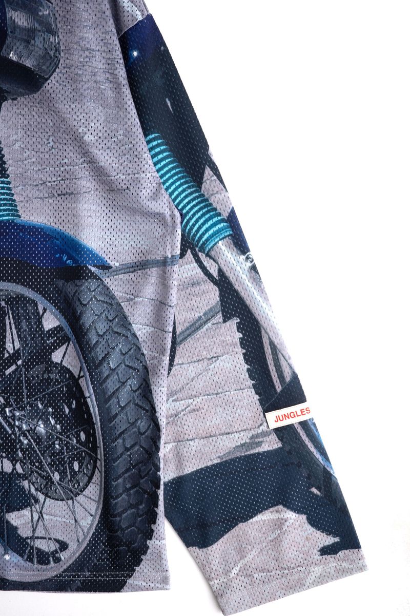 Jungle Marsielle Moto Jersey - Gray