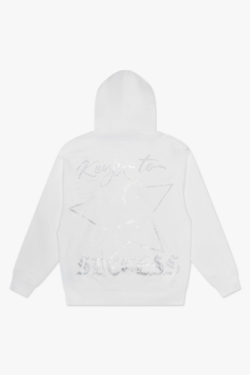 "EQUUS" HOODIE WHITE