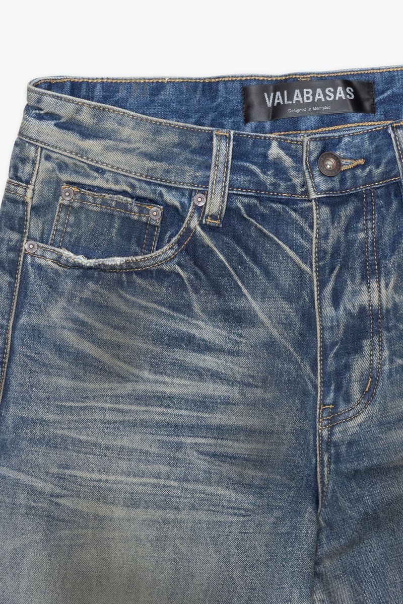 MR. BAGGY Dirty Vintage Blue