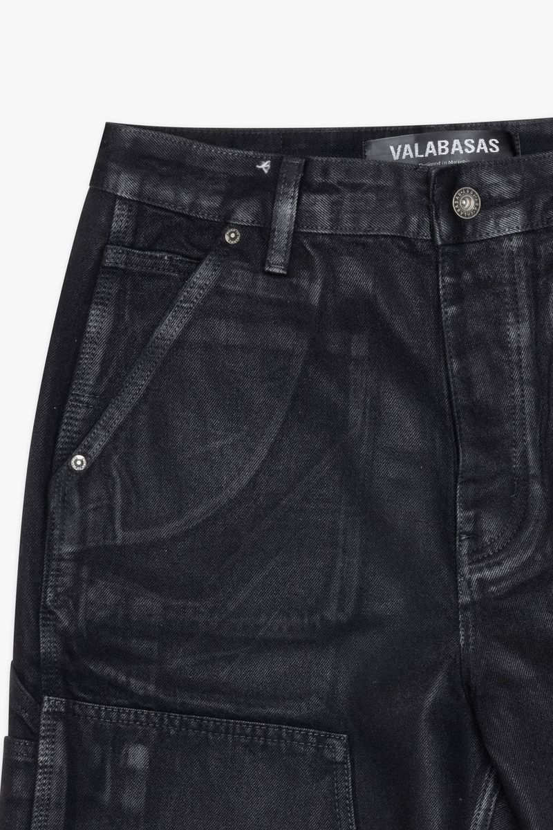 Mr.Straight Black wash waxed